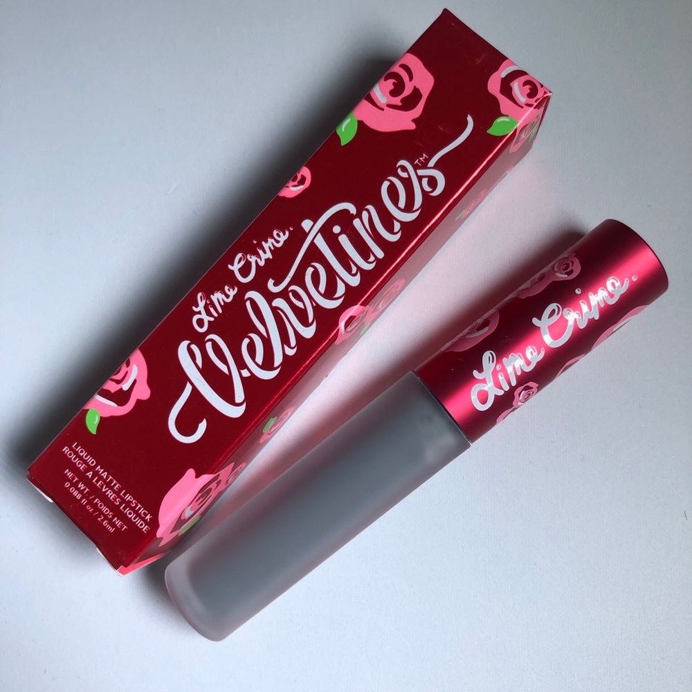 Lime Crime Velvetines Liquid Matte Lipstick Shade Cement